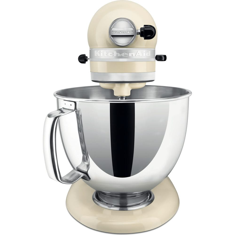 Robot culinaire KitchenAid Artisan - tête inclinable - blanc amande - 4,8 litres - 5KSM175PSEAC