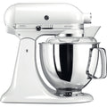 Robot culinaire KitchenAid Artisan - tête inclinable - blanc - 4,8 litres - 5KSM175PSEWH