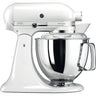 Robot culinaire KitchenAid Artisan - tête inclinable - blanc - 4,8 litres - 5KSM175PSEWH