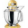 Robot culinaire KitchenAid Artisan - tête inclinable - jaune pastel - 4,8 litres - 5KSM175PSEMY