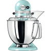 Robot culinaire KitchenAid Artisan - tête inclinable - bleu glacier - 4,8 litres - 5KSM175PSEIC