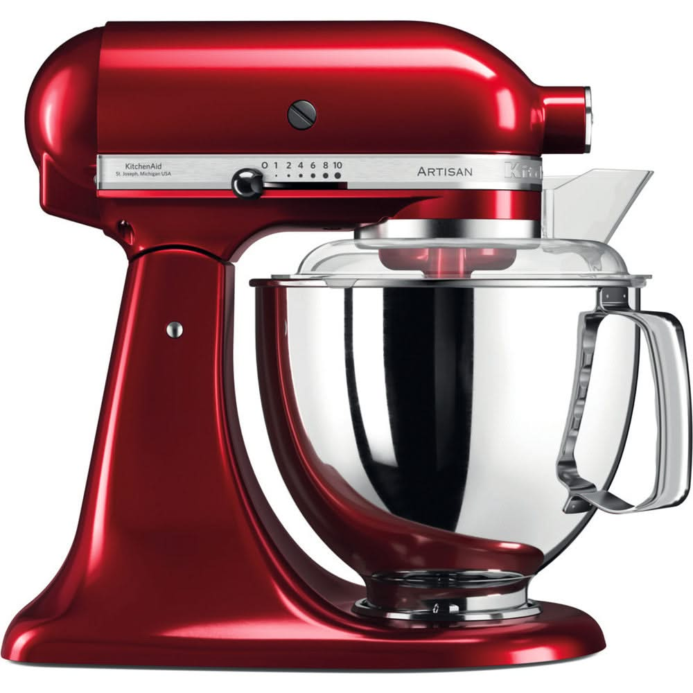 KitchenAid Keukenmachine Artisan - kantelbare kop - appelrood - 4.8 liter - 5KSM175PSEAC