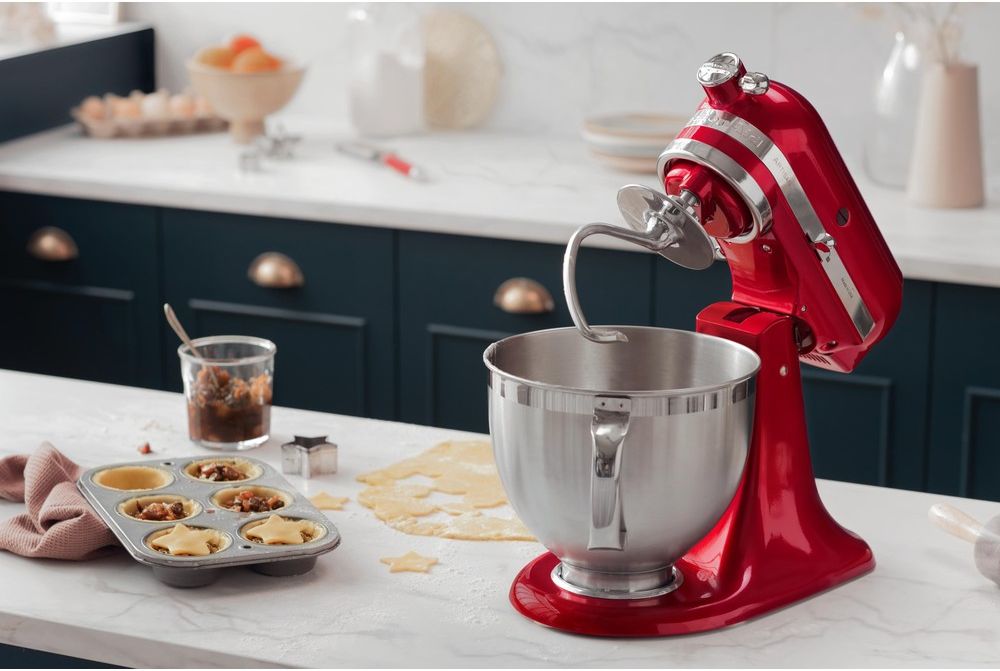 Robot culinaire KitchenAid Artisan - tête inclinable - rouge pomme - 4,8 litres - 5KSM175PSEAC