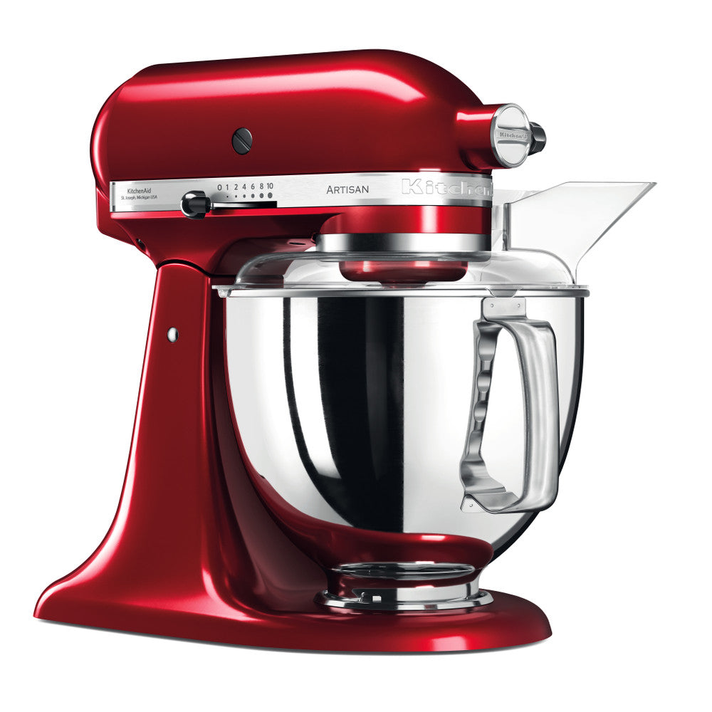 Robot culinaire KitchenAid Artisan - tête inclinable - rouge pomme - 4,8 litres - 5KSM175PSEAC