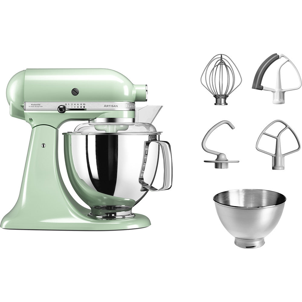 KitchenAid Keukenmachine Artisan - kantelbare kop - pistache - 4.8 liter - 5KSM175PSEPT