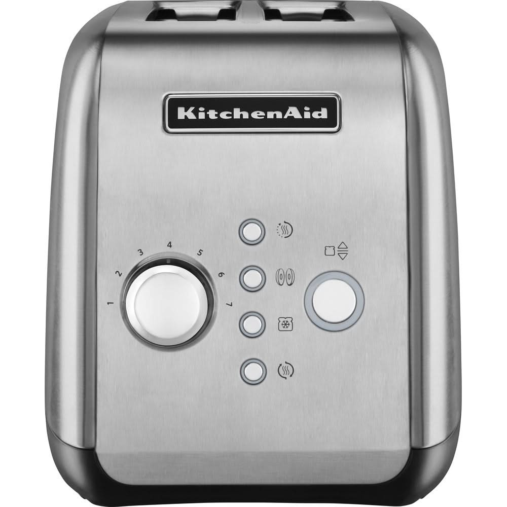 Grille-pain KitchenAid - 2 emplacements - acier inoxydable - 5KMT221ESX