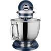 Robot de cuisine KitchenAid Artisan - tête inclinable - bleu encre - 4,8 litres - 5KSM175PSEIB