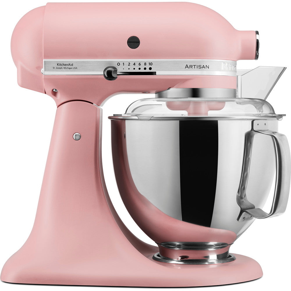 Robot culinaire KitchenAid Artisan - tête inclinable - rose séchée - 4,8 litres - 5KSM175PSEDR