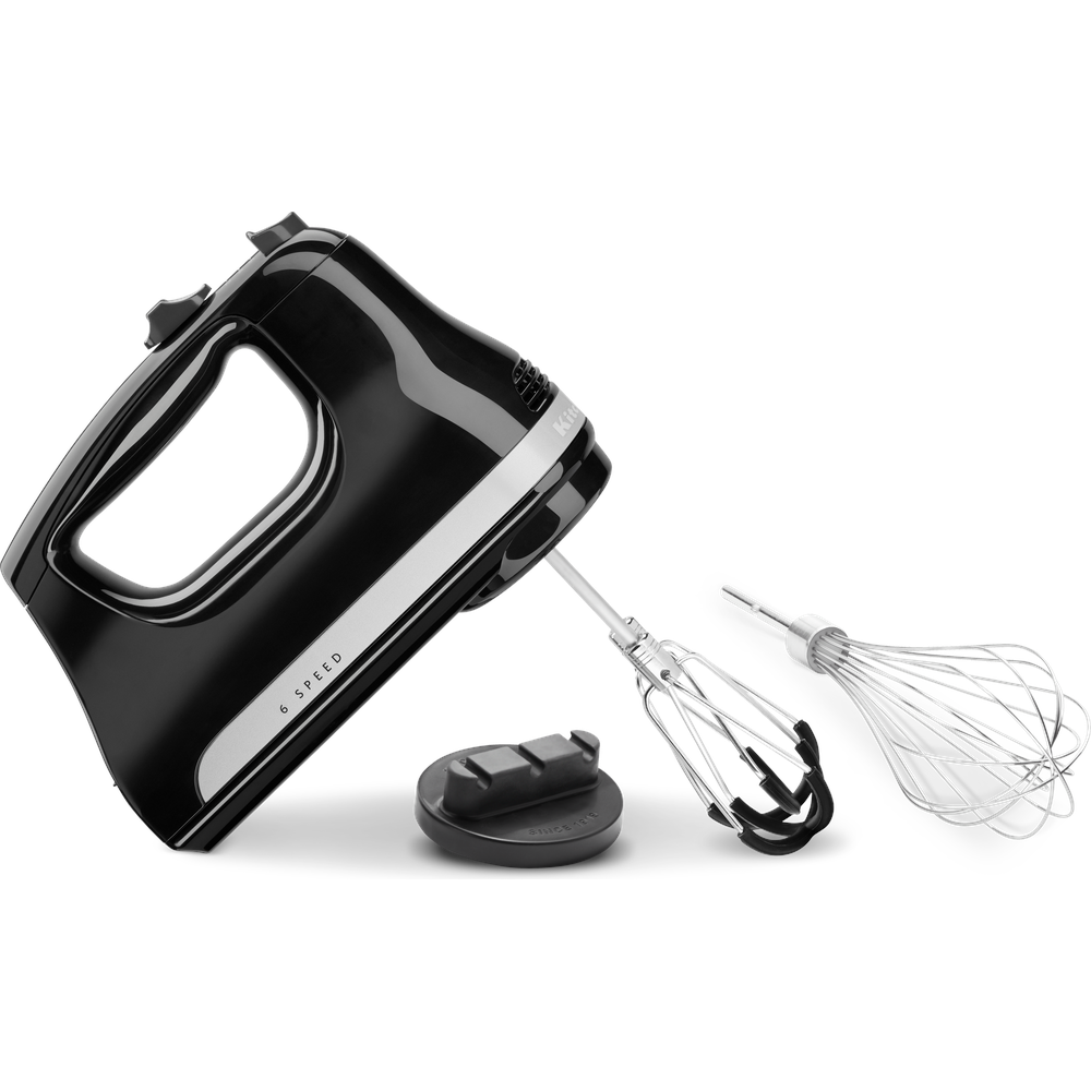 Batteur à main KitchenAid - 6 positions - noir onyx - 5KHM6118EOB