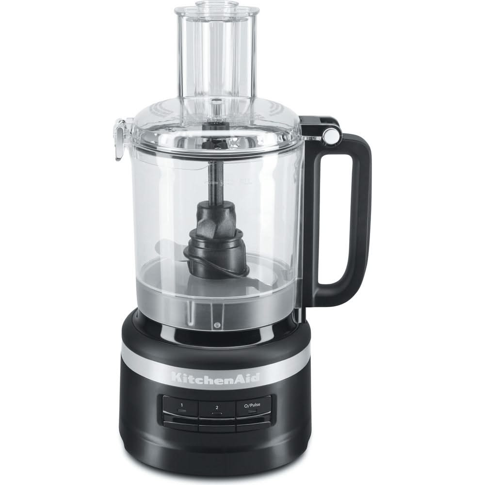 KitchenAid Foodprocessor - 250 W - matzwart - 2.1 liter - 5KFP0921EBM