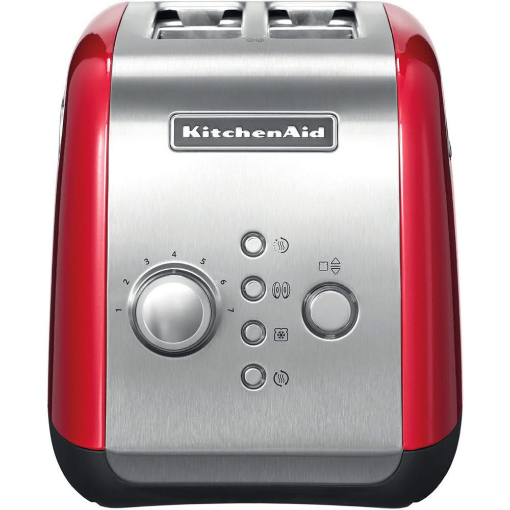 Grille-pain KitchenAid - 2 emplacements - rouge impérial - 5KMT221EER