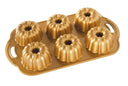 Nordic Ware Tulband Bakvorm Anniversary Bundtlette Goud - 6 Tulbanden