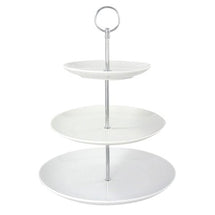 Cookinglife Etagere / Serveertoren Food for Fun - Porselein -  ø 26 cm - 3-Laags