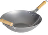 Poêle wok Voccelli - Tôle d'acier - ø 35 cm - sans revêtement antiadhésif