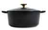 BK Braadpan Bourgogne - Pitch Black - ø 28 cm / 6.7 liter