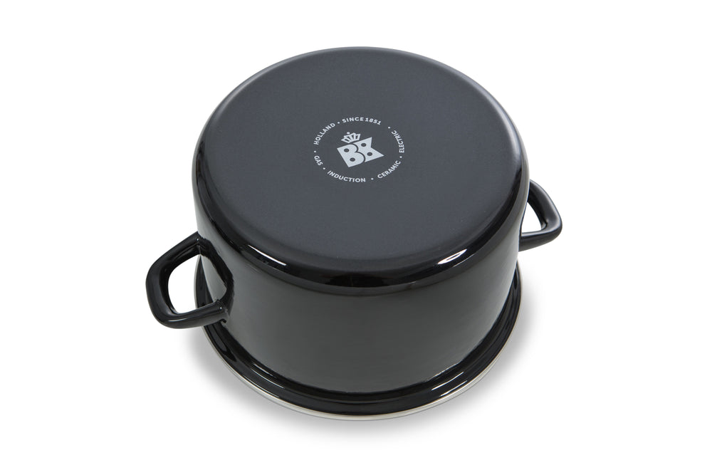 Poêle à moules BK Fortalit - ø 22 cm / 5 litres - Convient pour l'induction