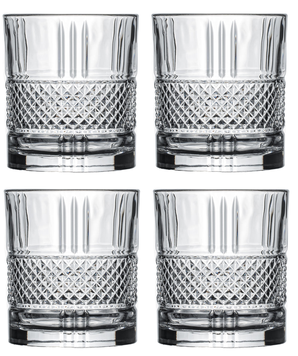 Cookinglife Whiskey Glazen / Cocktailglazen / Waterglazen Monea - 230 ml - 4 stuks