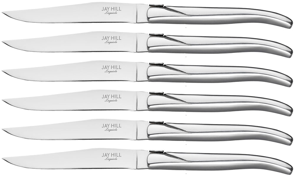 Jay Hill Steakmessen Laguiole - RVS - 6 Stuks