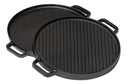 Blackwell Grillplaat BBQ / Bakplaat Gietijzer ø 30 cm - zonder anti-aanbaklaag 2-zijdig