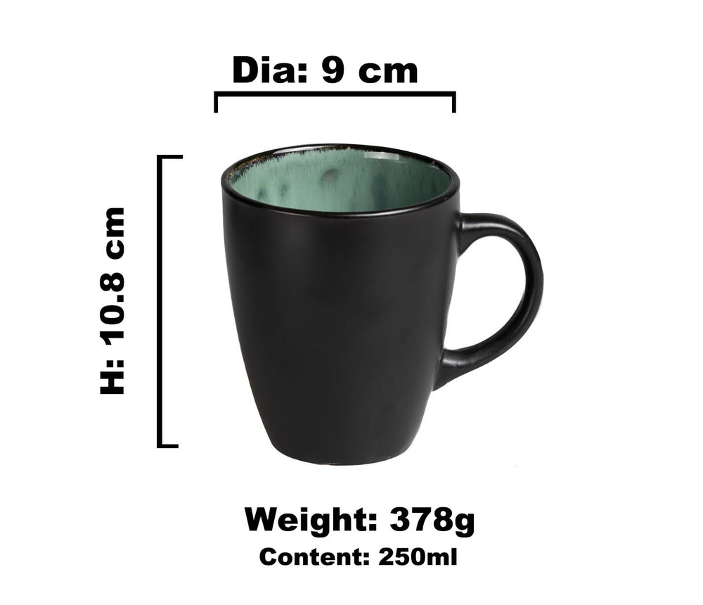 Cookinglife Tasses Bornéo 330 ml - 4 pièces