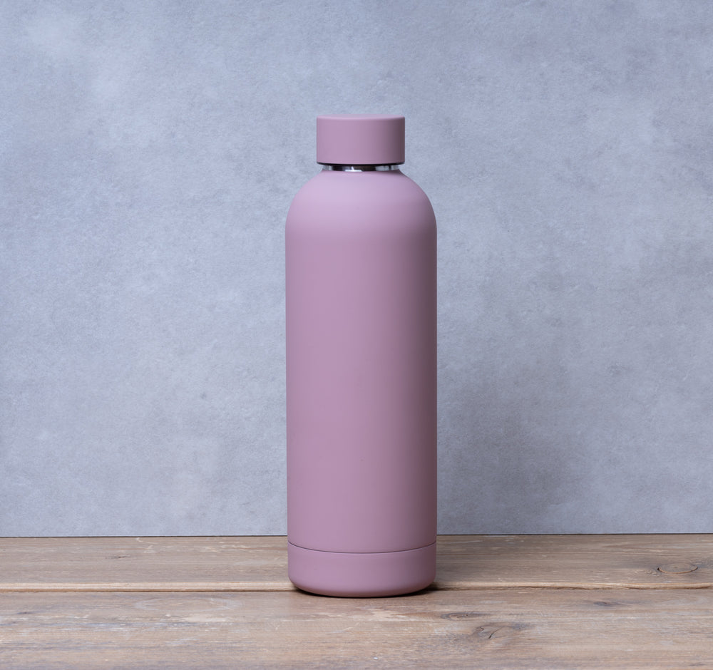 Sareva Thermos / Bouteille d'eau - Rose - 500 ml