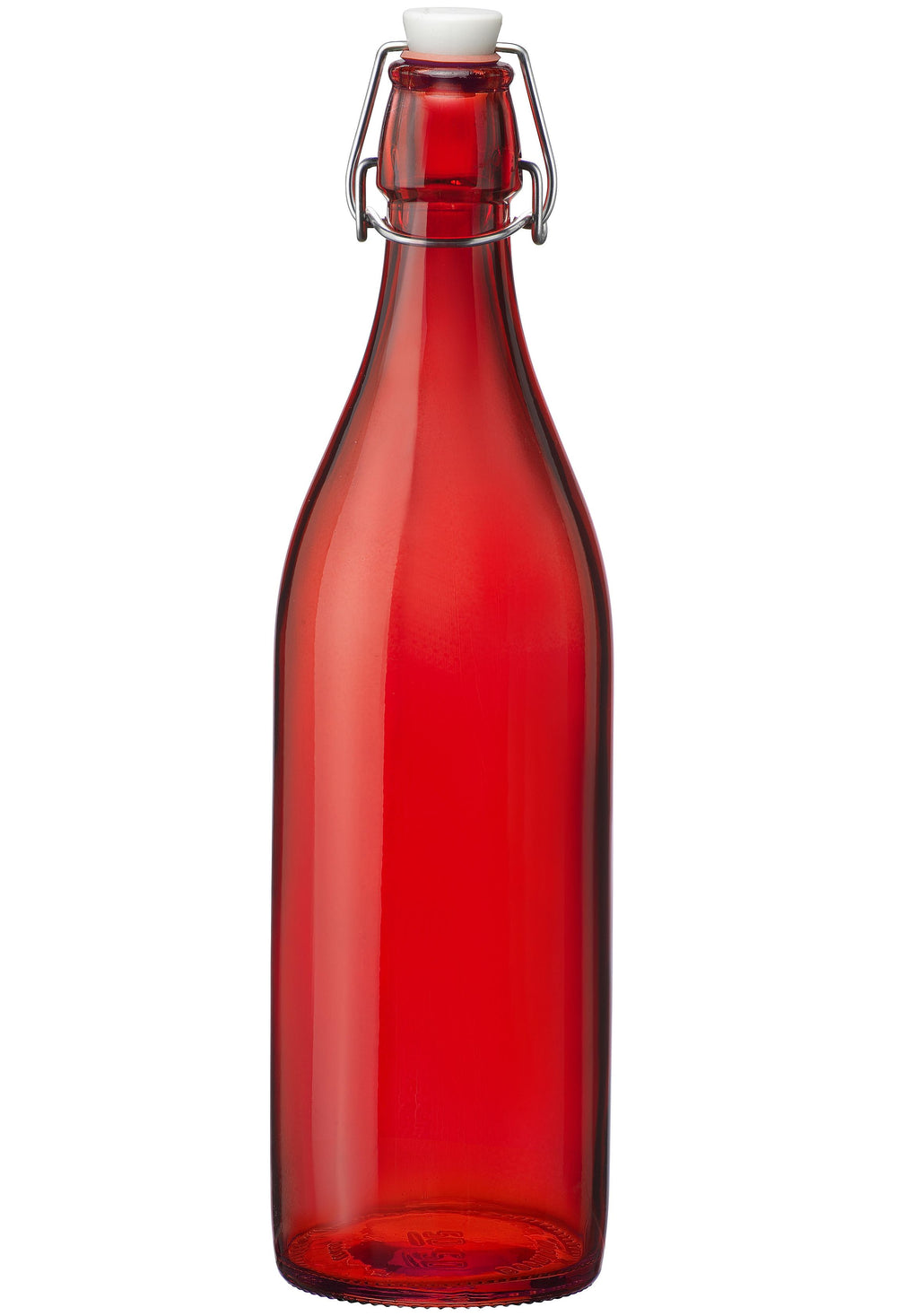 Bouteille Sareva Swing / Bouteille Weck - Rouge - 1 litre