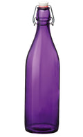 Bouteille Sareva Swing / Bouteille Weck - Violet - 1 litre