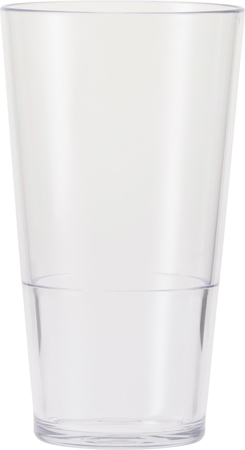 HappyGlass Bierglazen - Onbreekbaar Superglas - Vaasje Mister Vincent - 330 ml - 6 stuks