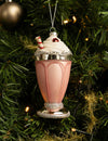 Nordic Light Kerstbal Milkshake 14 cm