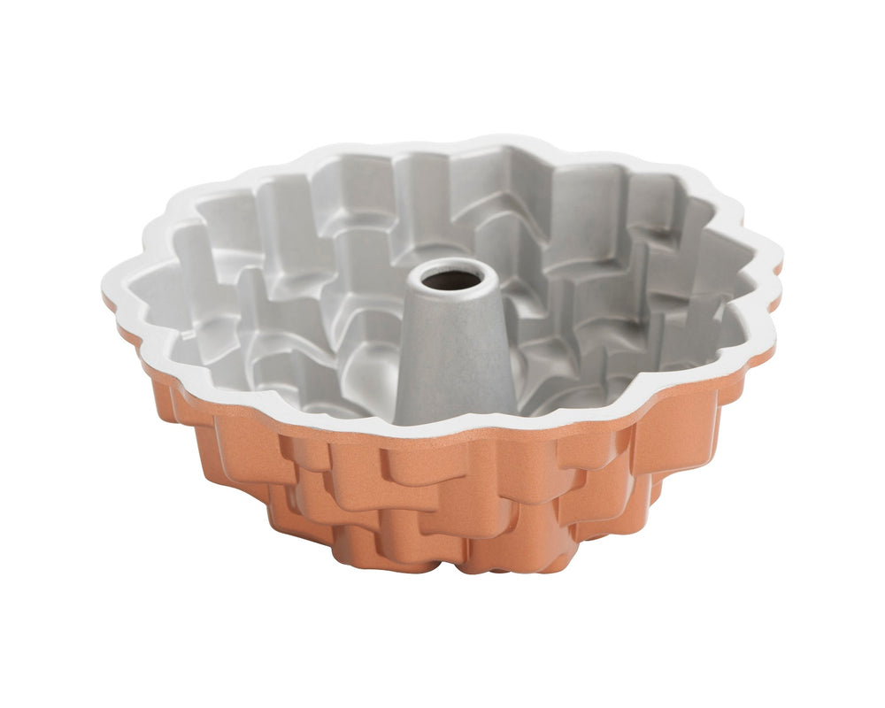 Moule à Bundt en forme de tulband Nordic Ware Blossom en cuivre de 26 cm / 2,4 litres