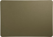 ASA Selection Placemat - Leather Optic Rough - Olive - 46 x 33 cm