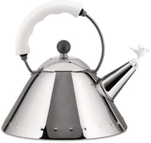 Bouilloire sifflante Alessi - 9093 W - Blanc - 2 litres - par Michael Graves