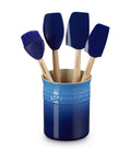 Set de spatules Le Creuset - avec pot à spatule - Premium - Azur - 5 pièces