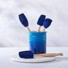 Set de spatules Le Creuset - avec pot à spatule - Premium - Azur - 5 pièces