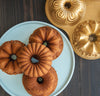 Nordic Ware Turban Moule à pâtisserie Quartet Bundt Doré - 4 pièces