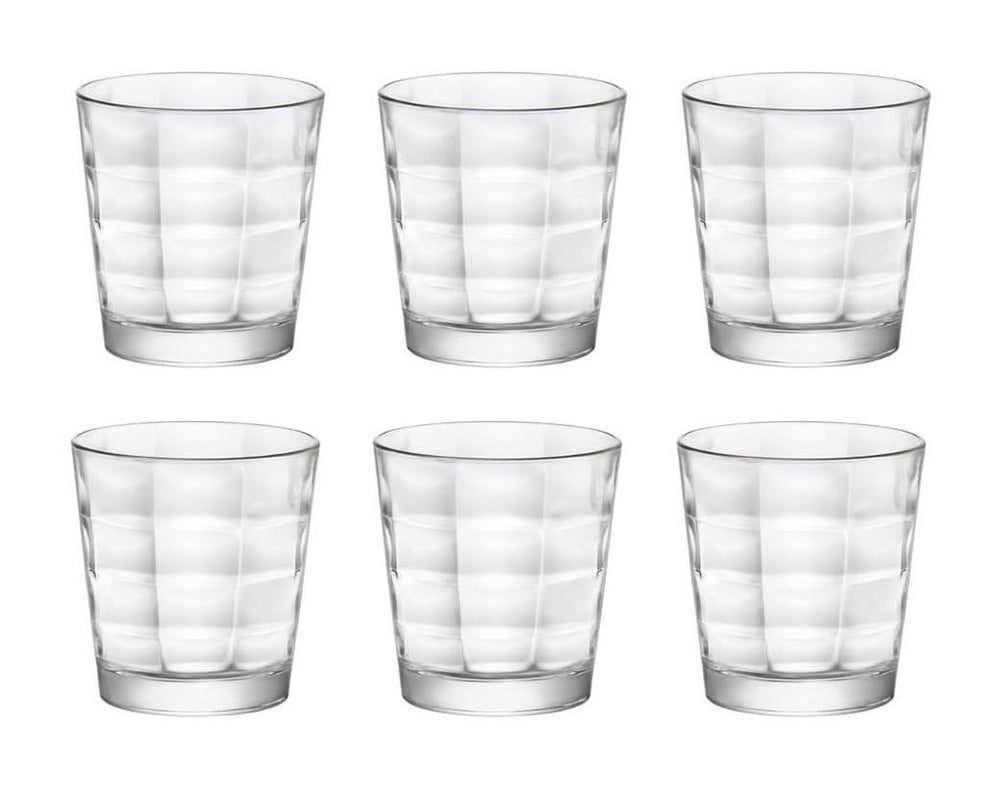 Cube en verre Bormioli Rocco - 240 ml - 6 pièces