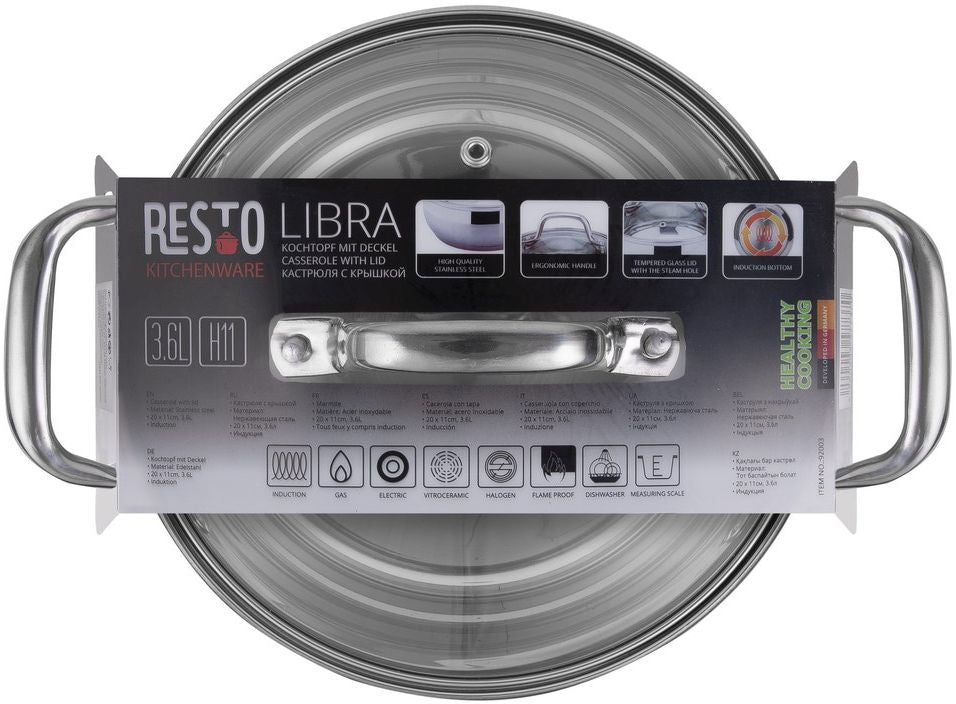 Casserole de cuisine Resto Kitchenware Libra - ø 20 cm / 3,6 litres