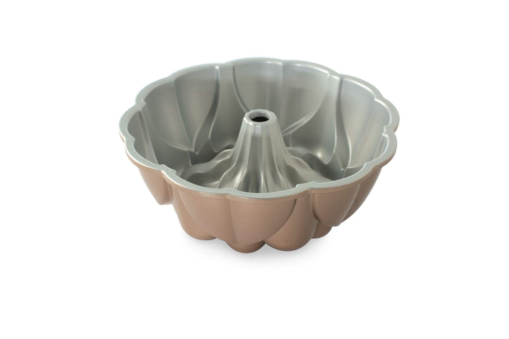 Nordic Ware Turban Moule à pâtisserie Magnolia Bundt Pan Cuivre ø 25 cm / 2,4 litres