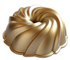 Nordic Ware Turban Moule à pâtisserie Swirl Bundt Doré ø 24 cm / 2,4 litres