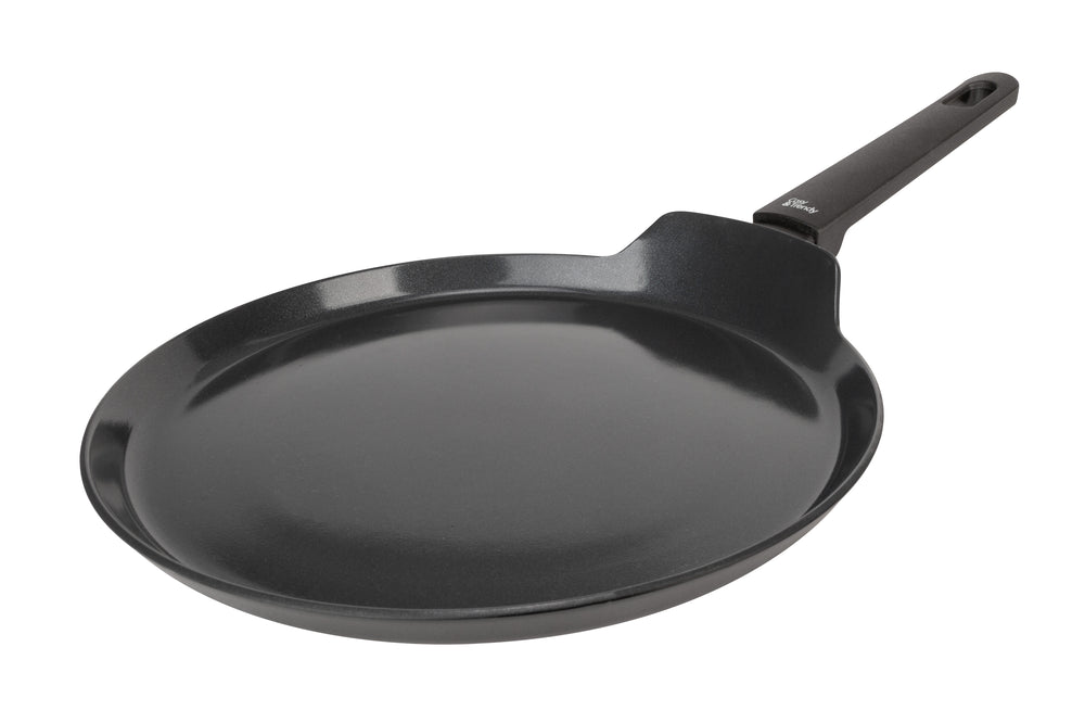 Cookinglife Pannenkoekenpan Black Cera Zwart - ø 24 cm - keramische anti-aanbaklaag - geschikt voor alle warmtebronnen
