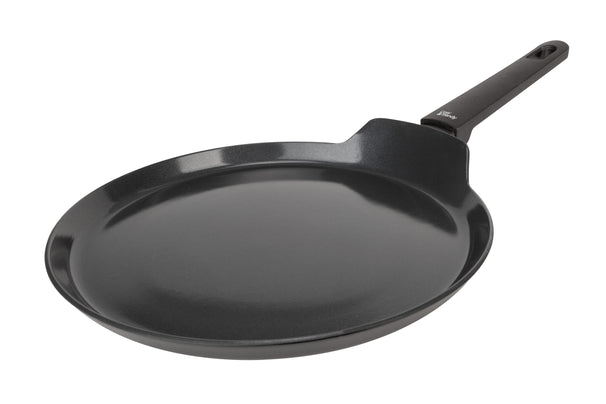 Cookinglife Pannenkoekenpan Black Cera Zwart - ø 24 cm - keramische anti-aanbaklaag - geschikt voor alle warmtebronnen