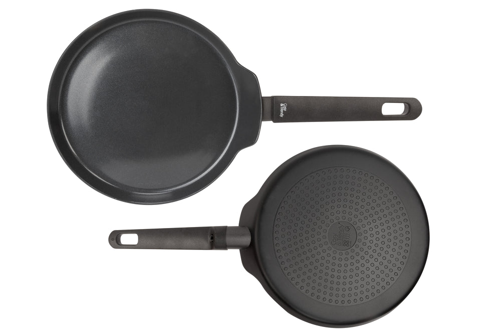 Cookinglife Pannenkoekenpan Black Cera Zwart - ø 24 cm - keramische anti-aanbaklaag - geschikt voor alle warmtebronnen