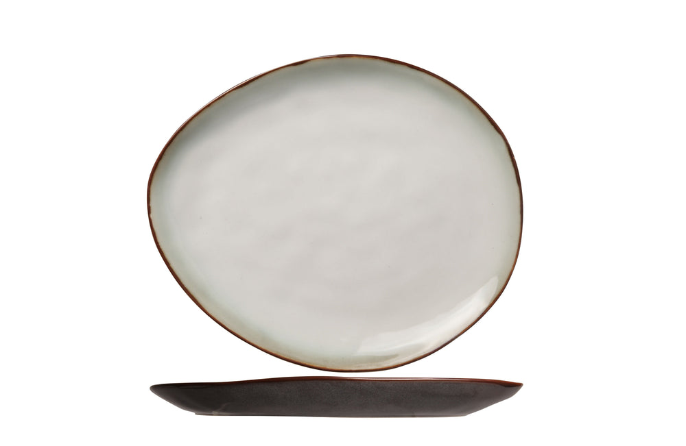 Cosy & Trendy Ontbijtborden / Dessertborden Plato Mat 20 x 16 cm - 4 Stuks