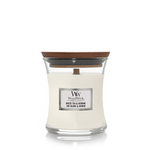 Bougie Parfumée WoodWick Mini Thé Blanc & Jasmin - 8 cm / ø 7 cm