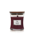 Bougie parfumée WoodWick Mini Cerise Noire - 8 cm / ø 7 cm