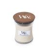 WoodWick Geurkaars Mini Vanilla Bean - 8 cm / ø 7 cm