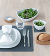 Set de table LIND DNA Nupo - Cuir - Anthracite - 45 x 35 cm