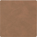 LIND DNA Onderzetter Nupo - Leer - Brown - 10 x 10 cm