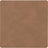 LIND DNA Onderzetter Nupo - Leer - Brown - 10 x 10 cm