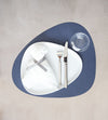 Set de table LIND DNA Hippo - Cuir - Bleu marine - 44 x 37 cm